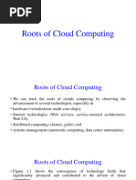 Roots of Cloud Computing