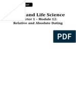 Relative and Absolute Dating