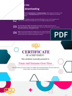 Diploma Powerpoint Templates Infographics 1