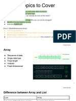 CSE110 - Array Slide