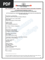 Interpretation of Statutes and Principles of Legislation