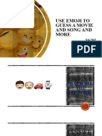 Use Emoji To Guess A Movie and Song and More