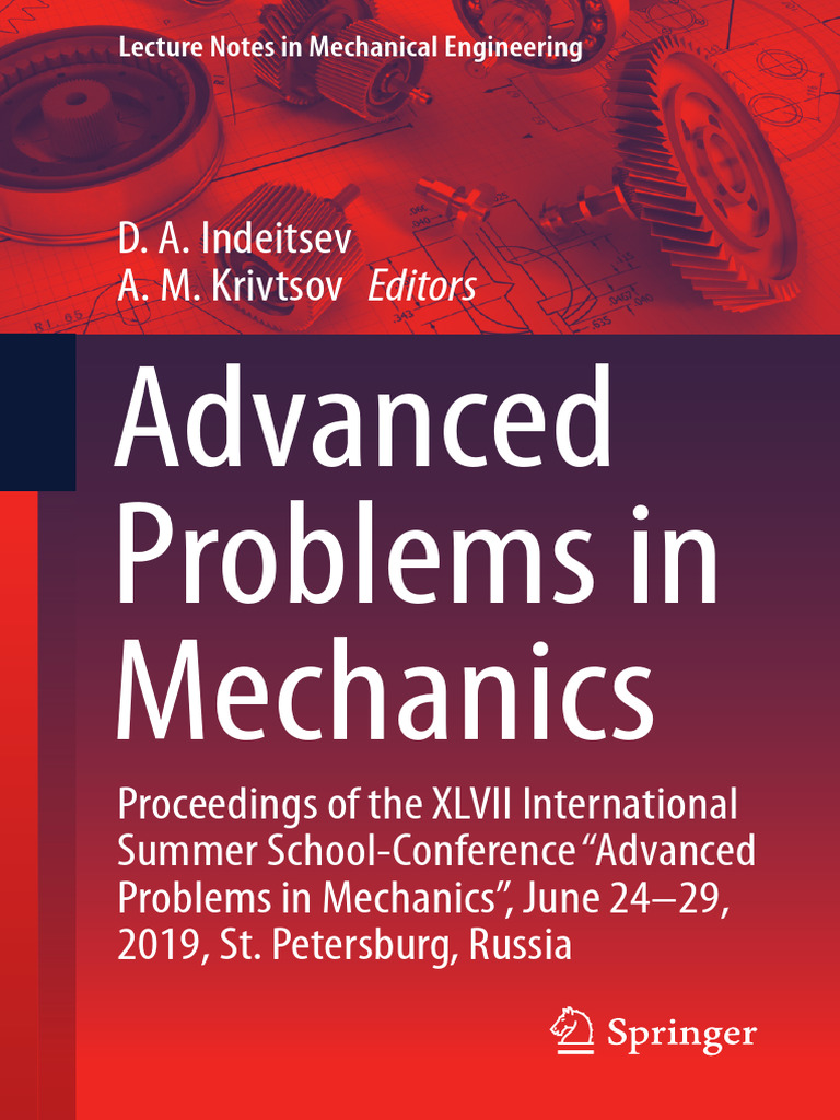 Advanced Problems in Mechanics: D. A. Indeitsev A. M. Krivtsov Editors ...
