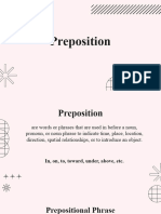 Preposition