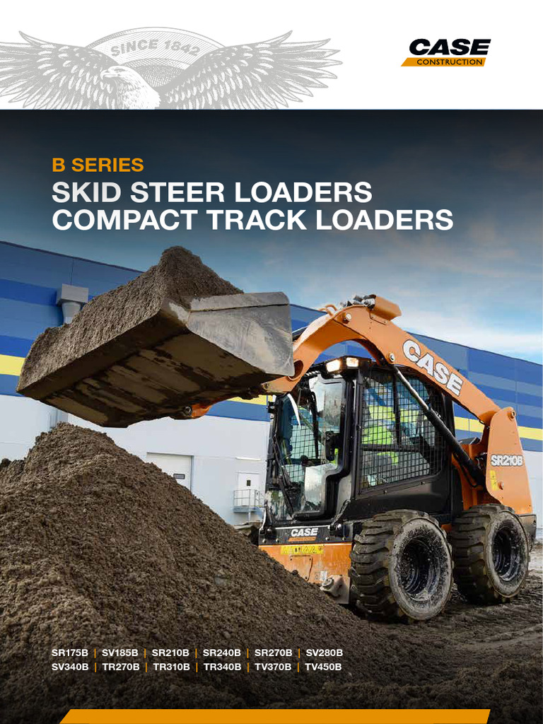 Case B-Series Skid Steer Overview | PDF | Home & Garden | Technology ...