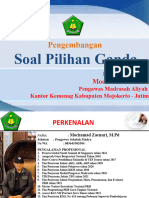 Penulisan Soal PG