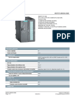 Fiche Technique 6ES7313 6BG04 0AB0 Materiel - TN 100447