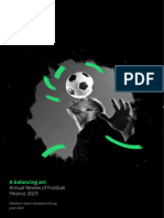 Deloitte Uk Annual Review of Football Finance 2023