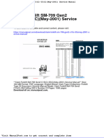 Clark Forklift SM 709 Gen2 c15c 35cmay 2001 Service Manual