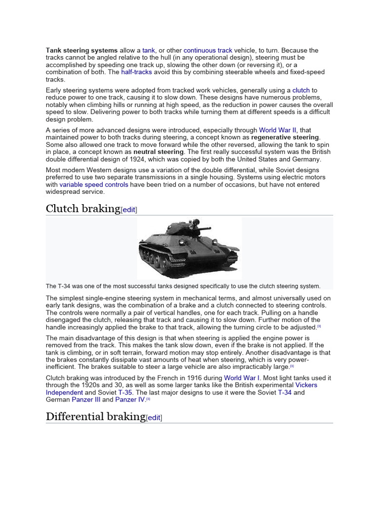 Clutch Steering Systems | PDF