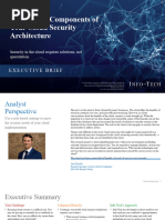 It Identify The Components of Your Cloud Security Architecture Executive Brief