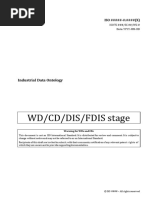 WD/CD/DIS/FDIS Stage: Industrial Data Ontology