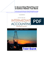 Intermediate Accounting Reporting and Analysis 2nd Edition Wahlen Test Bank