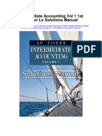 Intermediate Accounting Vol 1 1st Edition Lo Solutions Manual