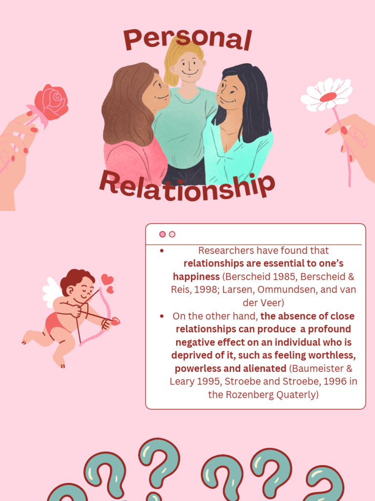 Personal Relationship PDF