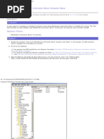 Tech Note 966 - Changing The Wonderware Information Server Computer Name