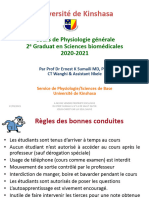 Cours Physiogénérale Biomédical 2020-2021 UNIKIN