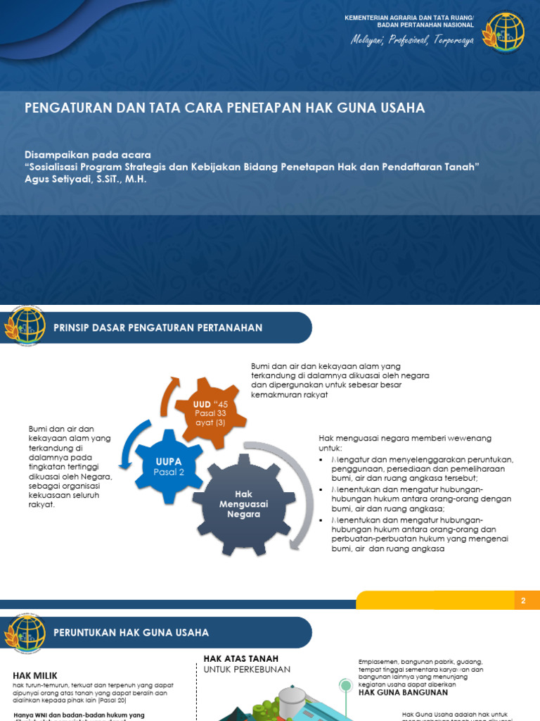 Bahan Ajar Pengaturan Dan Tata Cara Pemberian Hak Guna Usaha - Pak KSD ...