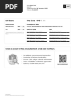 SAT Report Card