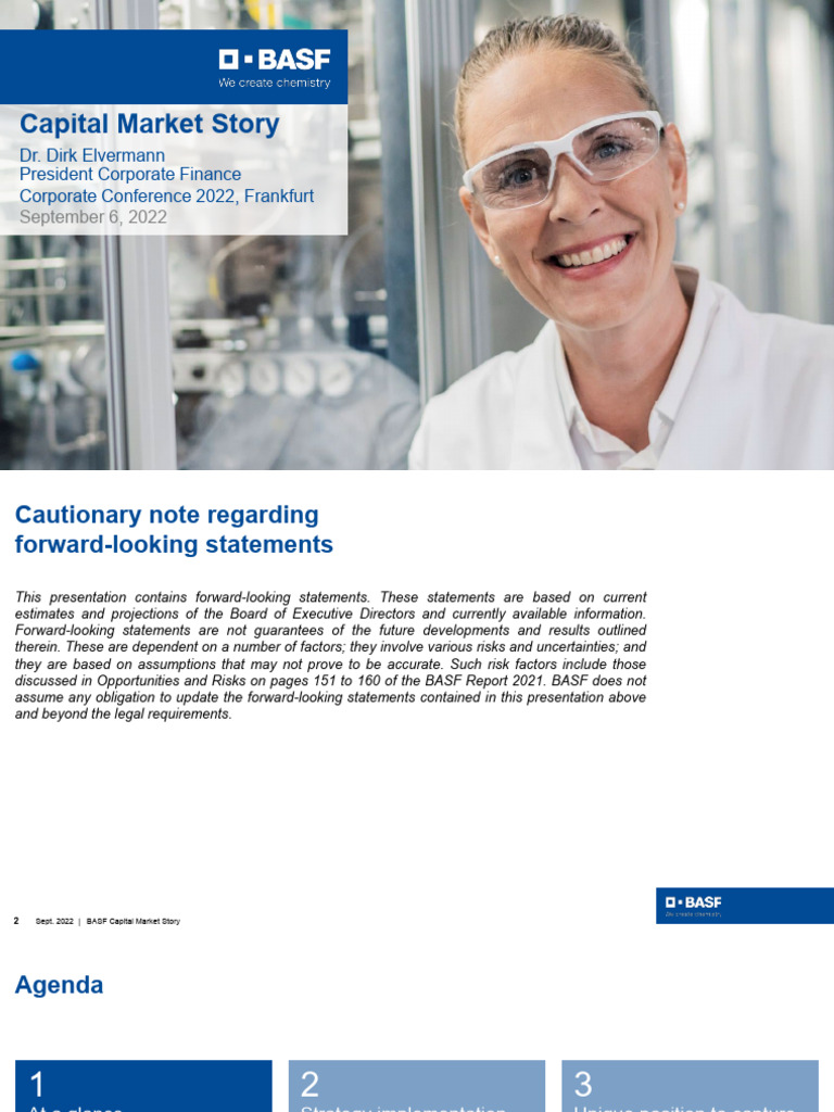 BASF Corporate-Conference | PDF | Chemical Industry | Dividend