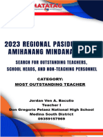 Cover Page PAM 2023
