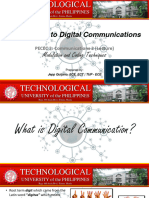 Lecture 1 Introduction To Digital Communications