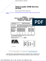 Fiat Allis Wheel Loader 545b Service Manual 73061032