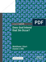 Does God Intend That Sin Occur?: Matthew J Hart Daniel J Hill