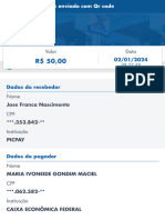 Valor Data: Jose Franca Nascimento .353.842 - Picpay