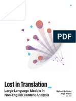 Lost in Translation: Large Language Models in Non-English Content Analysis