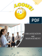 Organization and Management Lesson 5.1