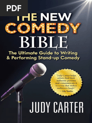 Judy Carter the NEW Comedy Bible the Ultimate Guide to Writing and Performing Stand Up Comedy BookB