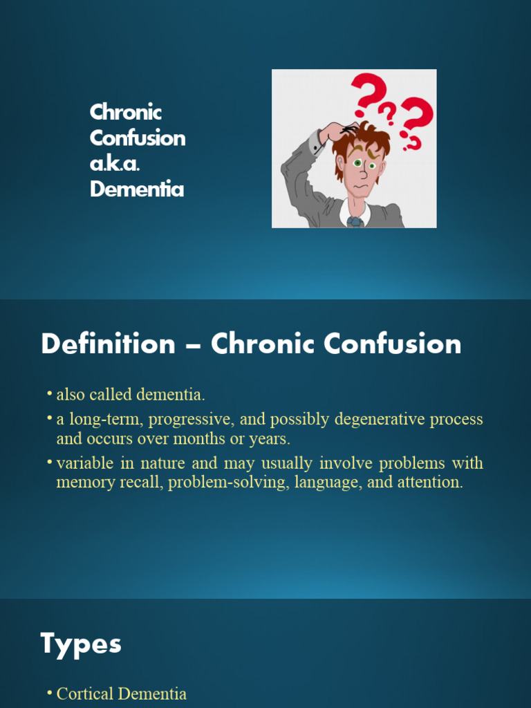 Chronic Confusion | PDF | Self-Improvement