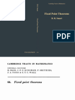 (Cambridge Tracts in Mathematics) D. R. Smart - Fixed Point Theorems-Cambridge University Press (1980)