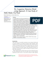 Developing Traffic Congestion Detection Model Usin