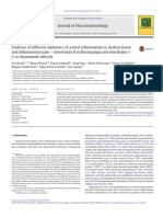 Evidence of different mediators of central inflammation in dysfunctional and inflammatory pain - Interleukin-8 in fibromyalgia and interleukin-1 β in rheumatoid arthritis