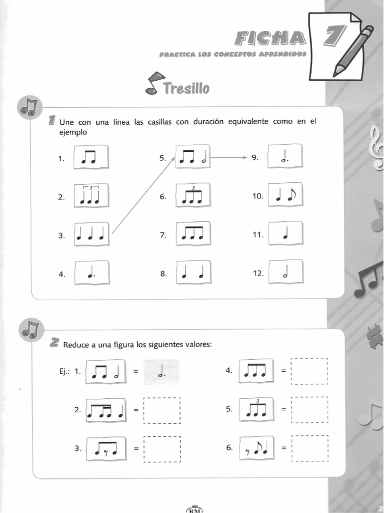 Ejercicios Tresillo | PDF
