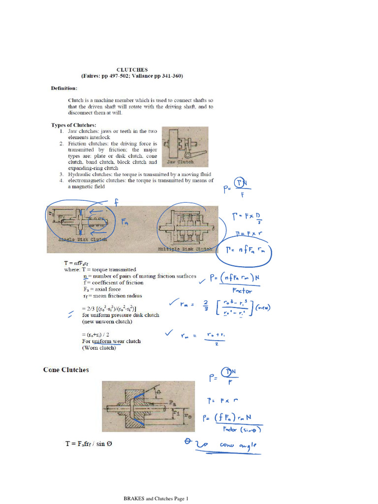 BRAKES and Clutches PDF