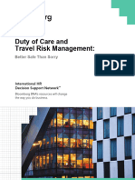 Whitepaper Duty of Care Travel Risk Management