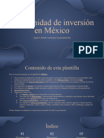 Investment Opportunity in Mexico