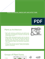 Landscape Design Plants As Arcetecture