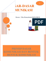 P.2 Prinsip Dasar Komunikasi Dan Bentuk-Bentuk Komunikasi