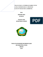 Analisis Pengendalian Biaya Overhead Pabrik Untuk Meningkatkan Efisiensi Biaya Produksi - Siti Auliah - 115237002