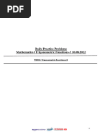 AA Trigonometric Functions DPP 3 PDF