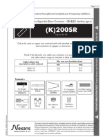 Installation Instructions Separable Elbow Connector - CENELEC Interface Type A