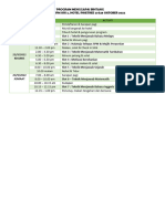 Tentatif Program Menggapai Bintang