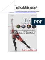 Physics For The Life Sciences 2nd Edition Zinke Solutions Manual