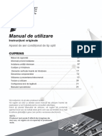 Manual Utilizare Gree Fairy 2022