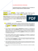 Mandato Comercial Entre Aci y Sus Clientes Importadores y Exportadores