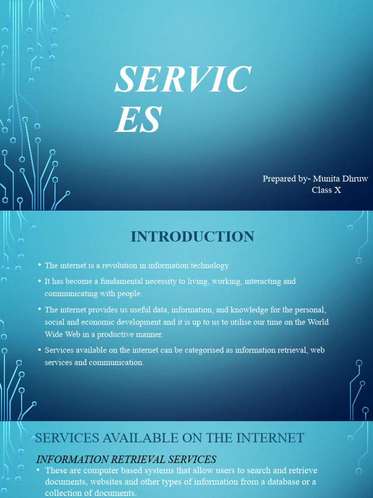 Find Available Internet Services